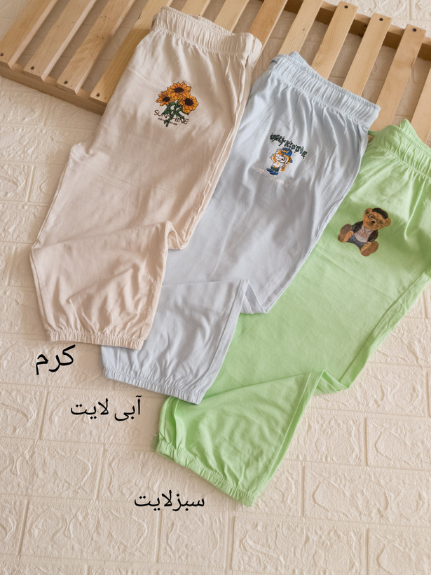 شلوارک راحتی زنانه – جنس نخ پنبه، مدل کمر کش، وارداتی، فوقالعاده نرم