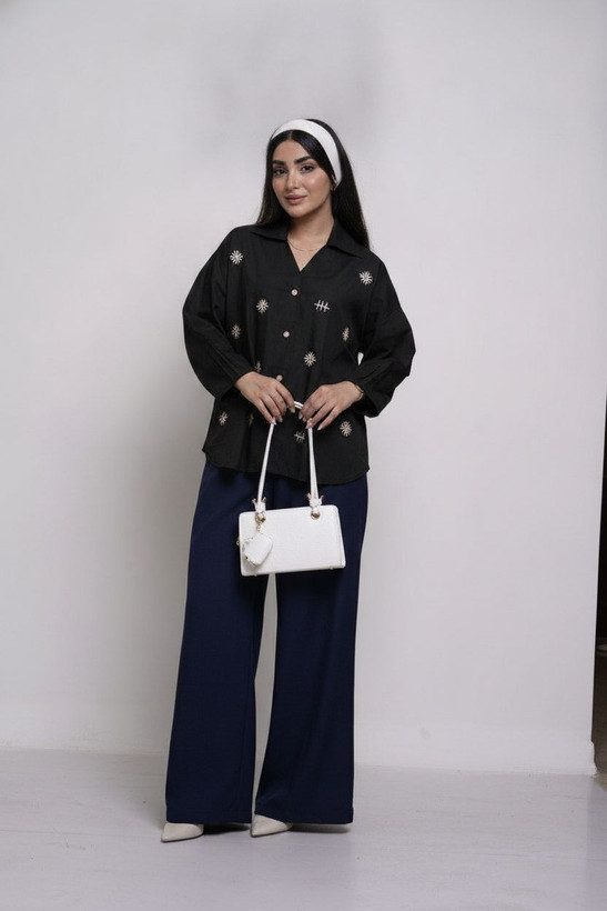 شومیز گلدوزی هشتگ